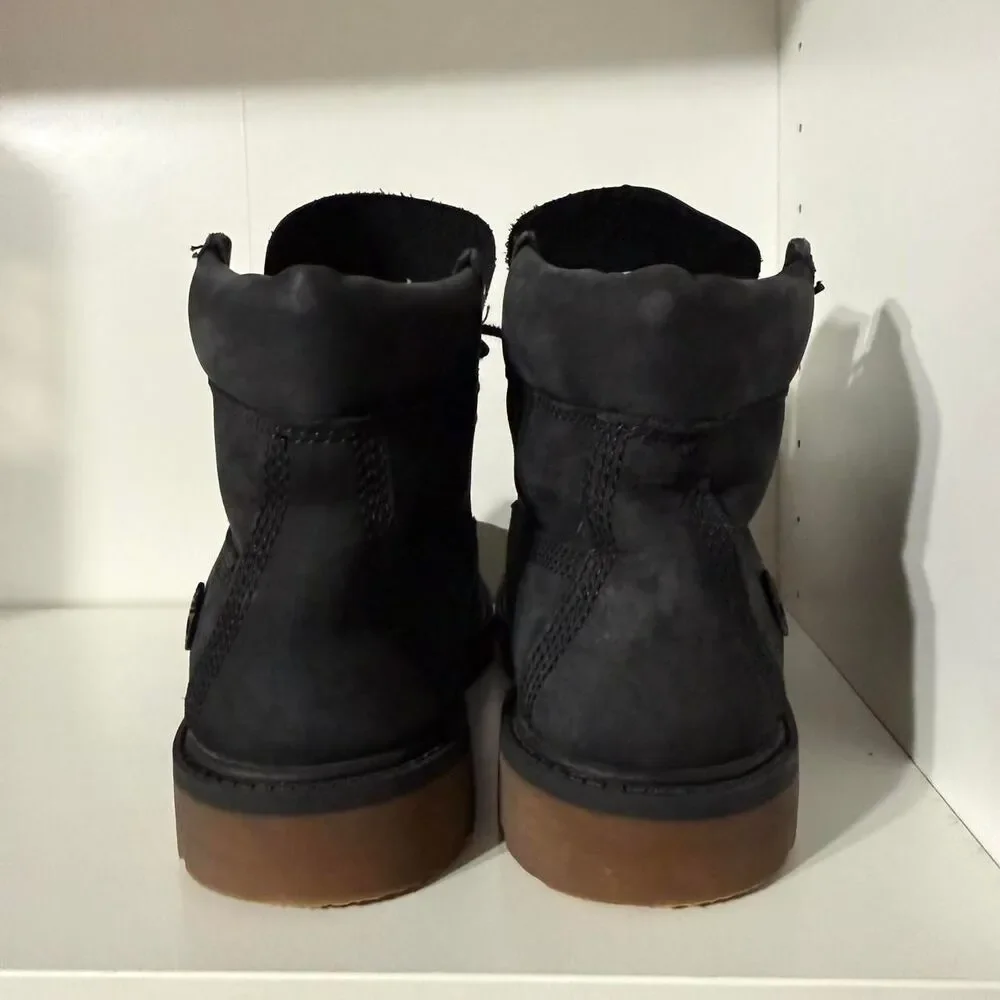 Timberland Black Boots Size Kids 2.5